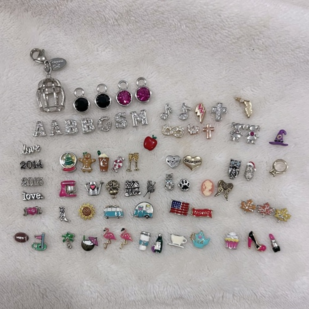 Origami owl Jewelry Charms Different Variety Pack